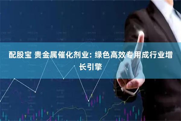 配股宝 贵金属催化剂业: 绿色高效专用成行业增长引擎