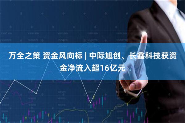 万全之策 资金风向标 | 中际旭创、长鑫科技获资金净流入超16亿元